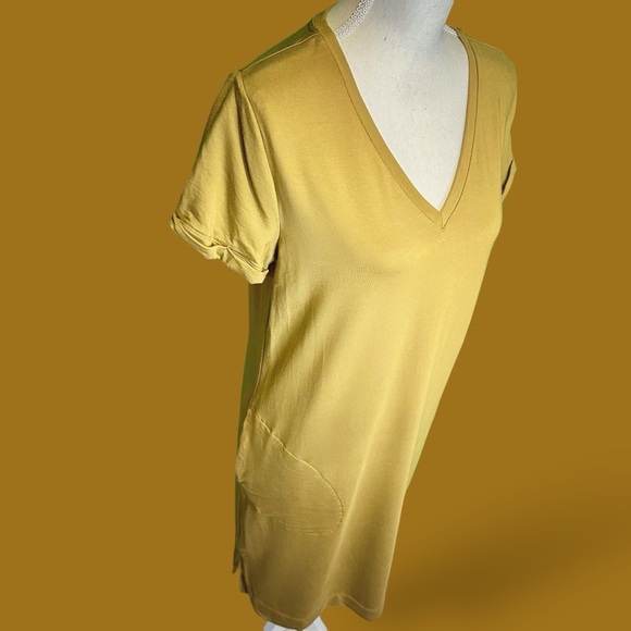 NWOT Garnet Hill ‘Everyday T-Shirt Dress’ in “Dried Thyme” Size Small - Picture 16 of 16